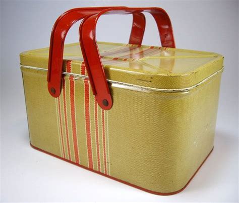 late 1950 early 1960 metal lunch boxes|old vintage lunch boxes.